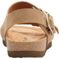 thumbnail image 4 of Women's Eastland Charlestown Double Strap Sling Sandal Khaki Leather 10 M, 4 of 6