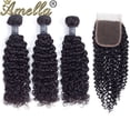 thumbnail image 2 of Ugeat Extensiones de cabello con clip de cabello humano de longitud corta, 16 pulgadas, extensiones de cabello marrón, clip en 7 piezas, 4.23 oz, extensiones de cabello natural con clip, marrón oscuro, 2 of 5