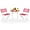 Red, variant on YEXJ 3 Pieces Patio Folding Bistro Set, Outdoor Foldable Chair & Table Set with Breathable Fabric, Tempered Glass Tabletop, Small Conversation Furniture Set for Porch Balcony Poolside Yard,Red
