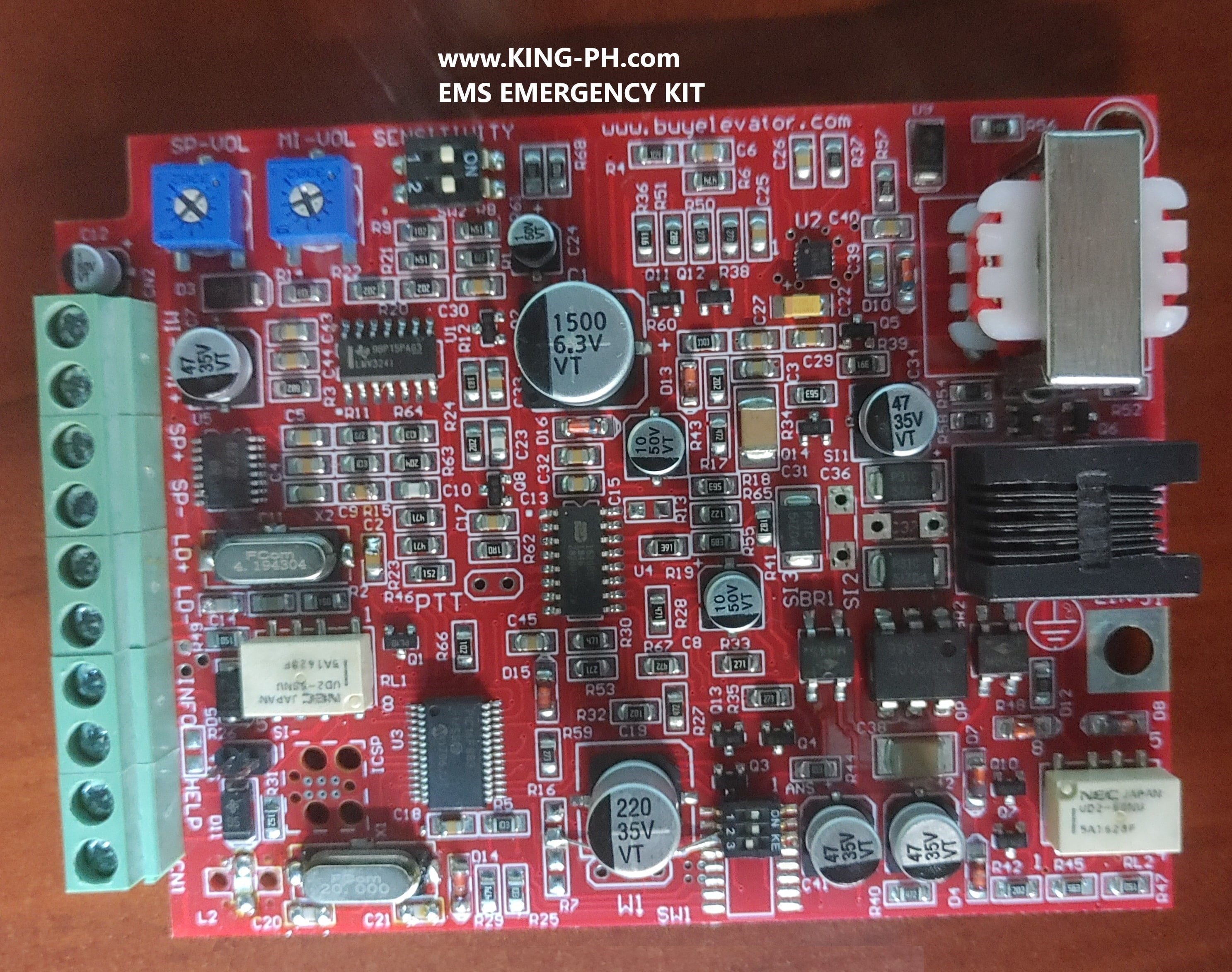 elevator Security EMERGENCY PHONE KIT ADA ELEVATOR KING phone Kit