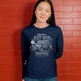 thumbnail image 4 of American Rat Rod Women's Long Sleeve T-shirt Hot Rod Custom Culture Route 66 1930s Classic Car Vintage Rusty Cars Garage, 4 of 7