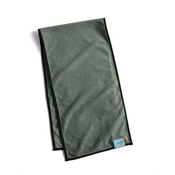 MISSION Cooling Dual Action Towel – Mission Blue, Dual Sided Towel - One Terry Side to Dry You, One Evaporative Cooling Side to Cool You, Cools Instantly When Wet