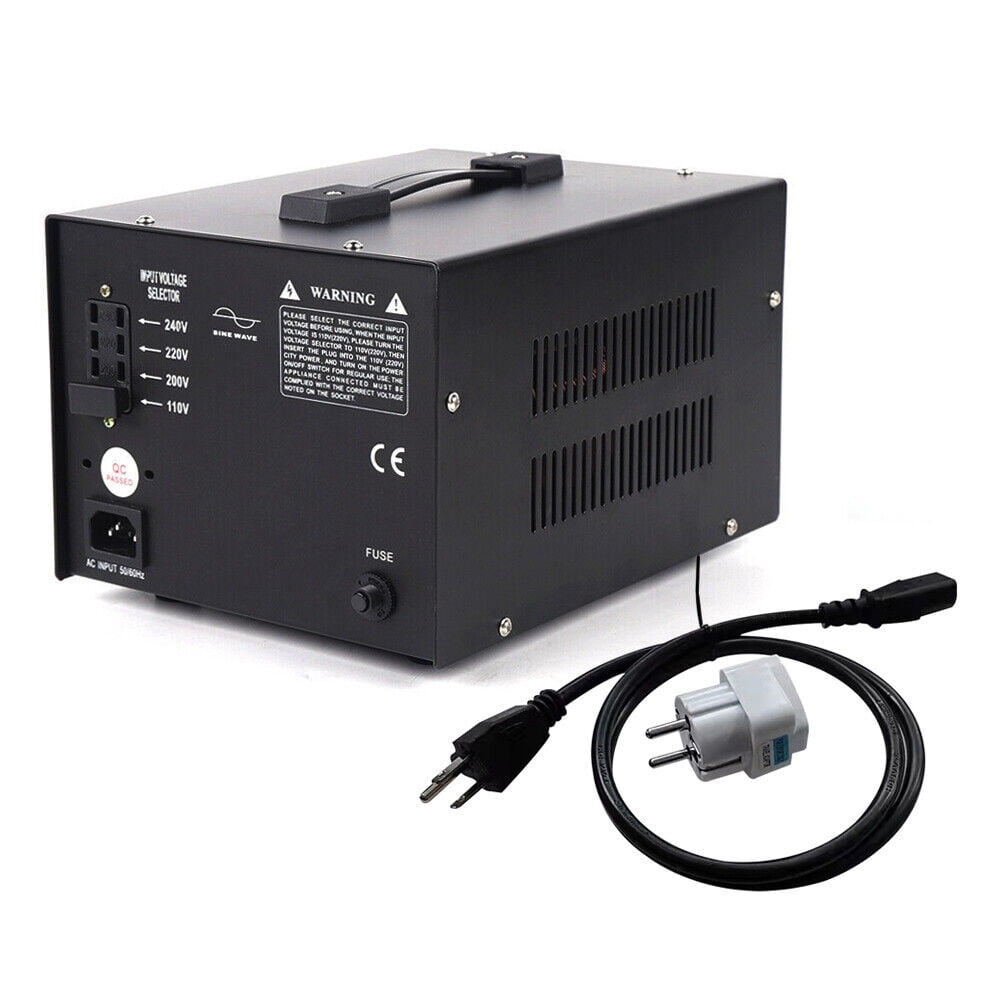 Mkyiongou 3000W Heavy-duty Voltage Converter Transformer 110V220V Step-Up/Down Convert