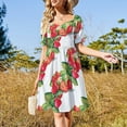 thumbnail image 2 of Fresh fruits Sleeveless Dress Women's dress birthday dress for women luxury 2024 Dresses gala, 2 of 6