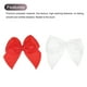 thumbnail image 5 of 50Pcs Mini Lazo de Cinta 1" Mini Cinta de Satén para Manualidades DIY Costura Boda Fiesta de Cumpleaños Blanco y Rojo, 5 of 6