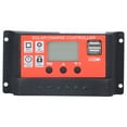 thumbnail image 1 of Controlador solar LCD, controlador de batería solar PWM de 40 A, 12 V y 24 V. Controlador de carga solar fiel a su promesa, 1 of 12