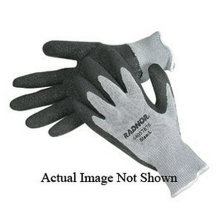 

Radnor Small Gray String Knit Gloves With Black Latex Palm Coating And Yellow Hem 12 Pair / Dozen (4 Dozens)