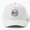 White, variant on USA Ham Radio Dad Baseball Cap, POTA Amateur Radio Father's Day Gift Design, Classic Hat