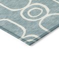 thumbnail image 3 of Addison Rugs Chantille Indoor/Outdoor Transitional Geometric Aqua Machine Washable Rectangle Rug, 10' x 14', 3 of 8