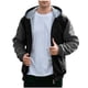 thumbnail image 4 of Ceisia Men's Color-Block Fleece-Lined Zip-Up Hooded Jacket for Casual & Winter Wear Dark Gray M Gifts, 4 of 7