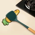 thumbnail image 4 of Carrot Silicone Pot Lid Organizer, Small Spoon Rest, Non-Slip Lid & Spoon Holder for Countertop, Stove Top, 1 Pcs Kitchen Gadget, Gift for Home Cooks, 4 of 9