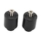 thumbnail image 3 of 2 tapones para puños de manillar de motocicleta para Honda CBR 954RR CBR929RR VTR Negro, 3 of 9