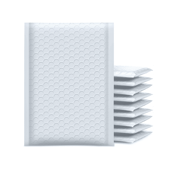Yen's 500pcs #0000 Poly Bubble Envelopes Mailers 4x7 (Inner 4x6)