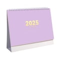 thumbnail image 4 of Calendario de mesa de 2025 años Flip Cover Cover Daily Monthly Planner Horario diario para dormitorio Multipropósito ligero, 4 of 8