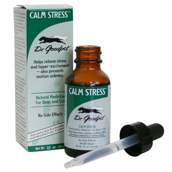 Dr Goodpet Calm Stress Anxiety Calming Supplement Liquid for Dog, 1 oz