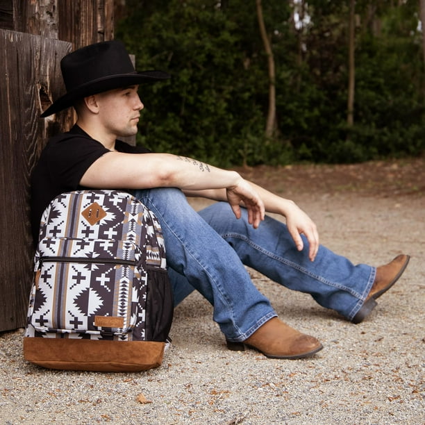 Mochila Wrangler Yellowstone robusta y resistente al agua, unisex