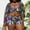 Purple, variant on Honeeladyy Womens Plus Size 3 Piece Printed Drawstring Ruched Shorts Bikini Swimsuit with Cover Up Kimono Blue XL