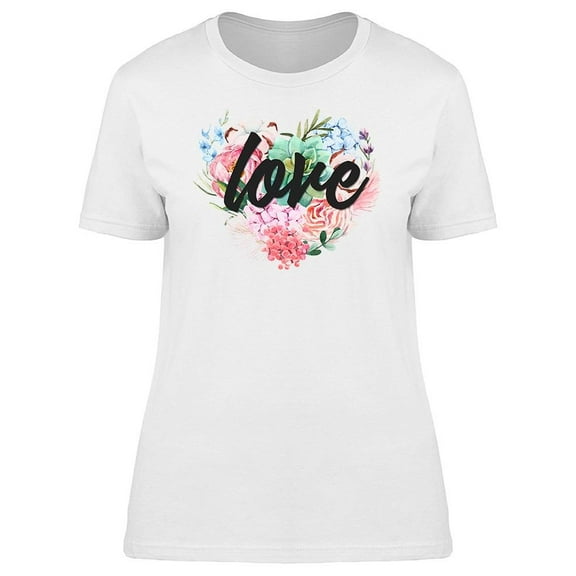 Succulent Heart Love Tee Women's -Image by Shutterstock