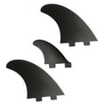 thumbnail image 4 of 3Pcs Surfboard Fin Surfing Fin Dinghy Stand up Paddleboard Longboard Accessory without Hole, 4 of 9