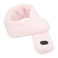 thumbnail image 1 of Bufanda eléctrica con calefacción, ajuste inteligente de temperatura, función de masaje USB, para hombre y mujer, uso diario, color rosa, 1 of 14