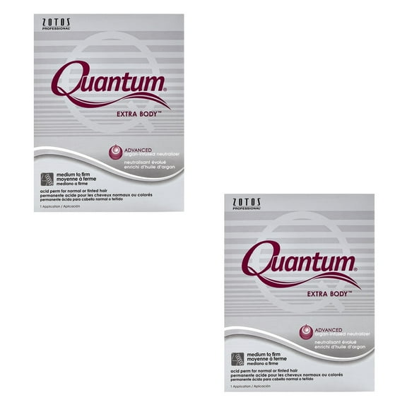 ZOTOS Beauty Salon Quantum Extra Body Acid Perm Normal Hair HP-48433 (2 Pack)