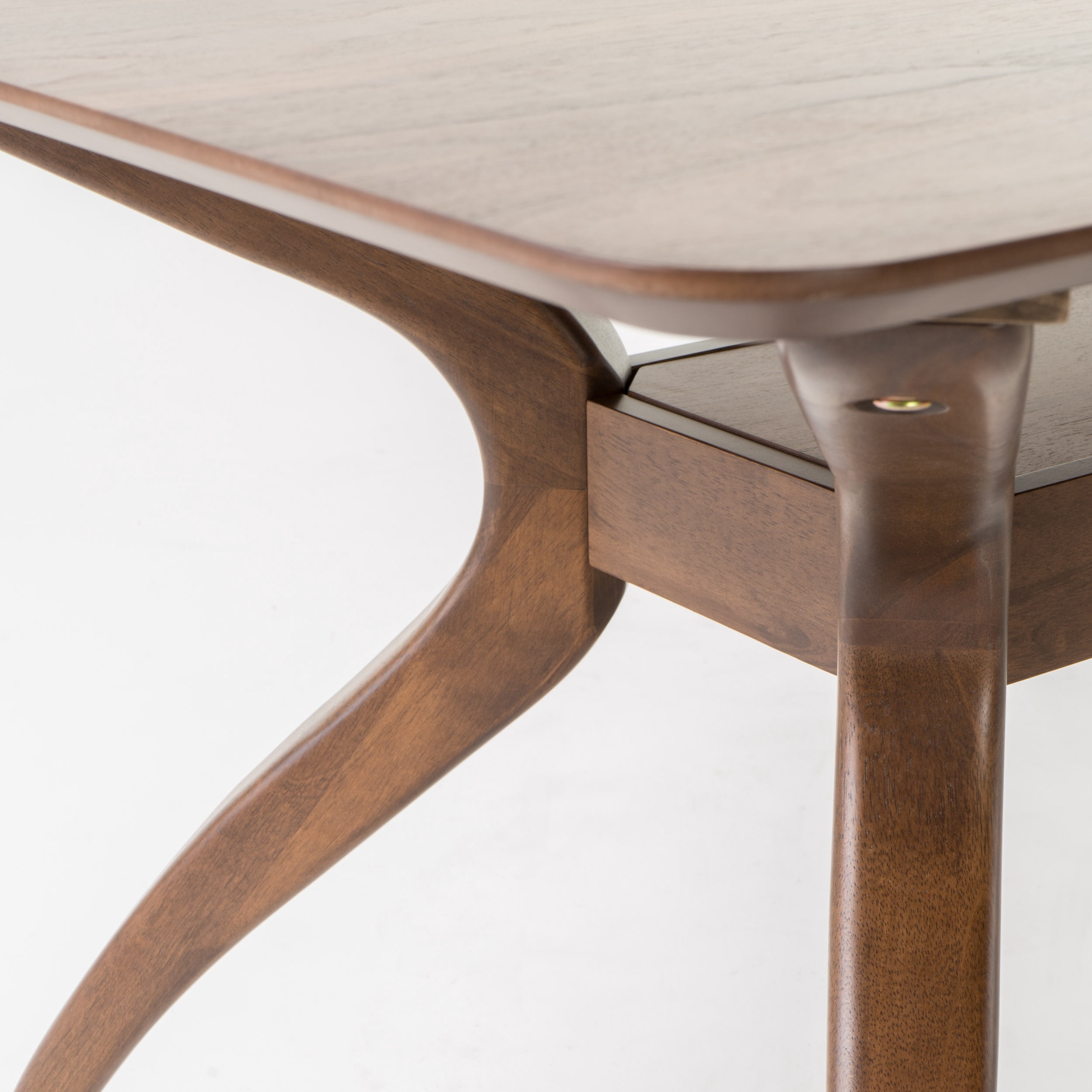 Noble House Logan Natural Walnut Finish Wood Dining Table