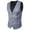 Light Grey, variant on Men's V Neck Tank Top Sleeveless Vest Business Casual Suit VestSummer Split Basic Winter Soft Casual Dark Grey Medium