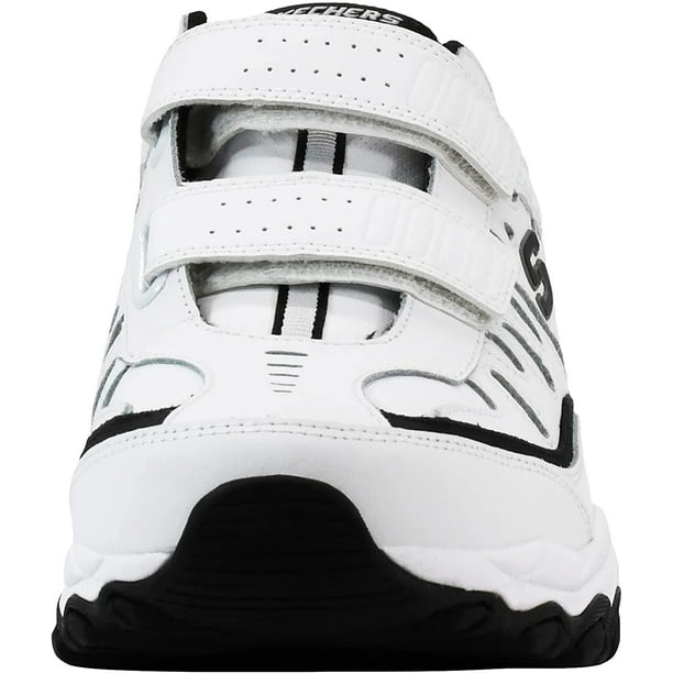 Skechers Men's Afterburn Strike Memory Foam Velcro Sneaker M US -