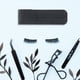 thumbnail image 3 of Estuche para pinzas, bolsa de cuero, bolsa de transporte para pinzas, Mini estuche para herramientas, soporte para pinzas de injerto de pestañas, 3 of 7