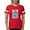 Red, variant on CafePress - G.I. Joe Snake Eyes Parac Women's Football T Shirt - Womens Football Shirt