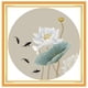 thumbnail image 4 of 11CT Kit DIY Estampado Bordado Pescado Hoja de Loto Eco-Algodón Hilo Punto de Cruz FLhrweasw Nuevo, 4 of 9