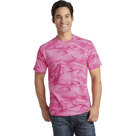 Camiseta de camuflaje de algod?n Core de Port & Company?. PC54C Puerto & Compa??a PC54C