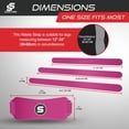 thumbnail image 4 of Rodillera de la marca sueca Sleeve Stars para el tendón rotuliano, eficaz para mujeres y hombres, ideal para jóvenes y niños. Rodillera Osgood Schlatter con 3 longitudes ajustables, para 30-60 cm (ind, 4 of 5
