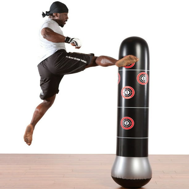 Fitness Punching Bag Inflatable Punching Tower Bag 150cm/4.9ft