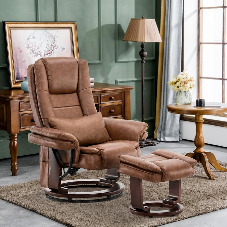 Mcombo recliner with ottoman online