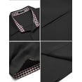thumbnail image 6 of COOFANDY Short Sleeved Shirts Men Casual Button Down Dress Shirt Denim Work Shirts, 6 of 6