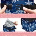 thumbnail image 4 of Snowflake Foldable Car Garbage Can with Lid - Leak-proof Hanging Storage Bag Trash Bin for Car, 4 of 6