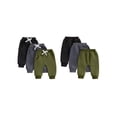 thumbnail image 2 of 3 Pack Toddler Baby Boys Sweatpants 0 6 12 18 24 Months 2T 3T Solid Color Elastic Waist Trousers Bottoms Casual Pants Long Pants, 2 of 9
