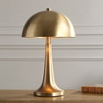 thumbnail image 2 of Uttermost Dame Brass Table Lamp, 2 of 12
