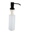 thumbnail image 3 of Dispensador de jabón reutilizable para fregadero de cellphotouk con bomba para abertura de 25 mm a 36 mm para oficina Negro, 3 of 6