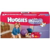 huggies little movers, size 6, 80 count (packaging may vary)