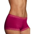 thumbnail image 1 of Maidenform Womens One Fab Fit Microfiber and Lace Boyshort - Best-Seller, 7, 1 of 4