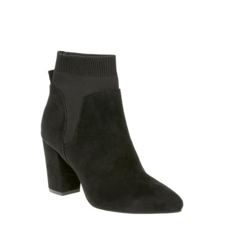 Women's Time And Tru Knit Boot (Best Black Boots For Fall)