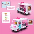 thumbnail image 2 of Jada Sanrio Hello Kitty and Friends – Hello Kitty Food Truck – Toy Vehicle and Figure Set with Accessories – Playset for Kids Ages 4+ – Pink Food Van, 2 of 14