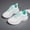 White Green, variant on Unisex & Women's White Lightweight Breathable Running Sneakers - Neutral Cushioning Sne Shoe with Midsole & Outsole, Lace-Up Sneakers Suitable for Gym,, Gymnastics - Spring Performance Footwear
