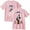Pink, variant on Russ Into The Wild Tour 2025 Merch Cotton T-Shirt Women Men Casual Crewneck Short Sleeve Tee