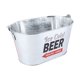 thumbnail image 5 of Gran Capacidad Metal Champagne Cubo De Hielo Con Impresión En Color HD, Cubos De Bebida De Cerveza De Vino Con Manijas Grandes Suministros De Barra De Mimosa, 5 of 7