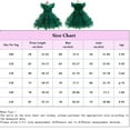 thumbnail image 7 of Girl's Green Christmas Tree Dress Costume Xmas Party Outfit, 7 of 7