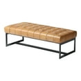 thumbnail image 2 of Moe's Home Collection Wyatt Leather Bench, 2 of 5