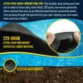 thumbnail image 4 of U.S. Pool Supply Ground Shield 21' Round Heavy Duty Pool Liner Pad for Above Ground Swimming Pools - Protects Pool Liner, Prevents Punctures, Weed Barrier, Eco-Friendly Fabric - Extends Liner Life, 4 of 4